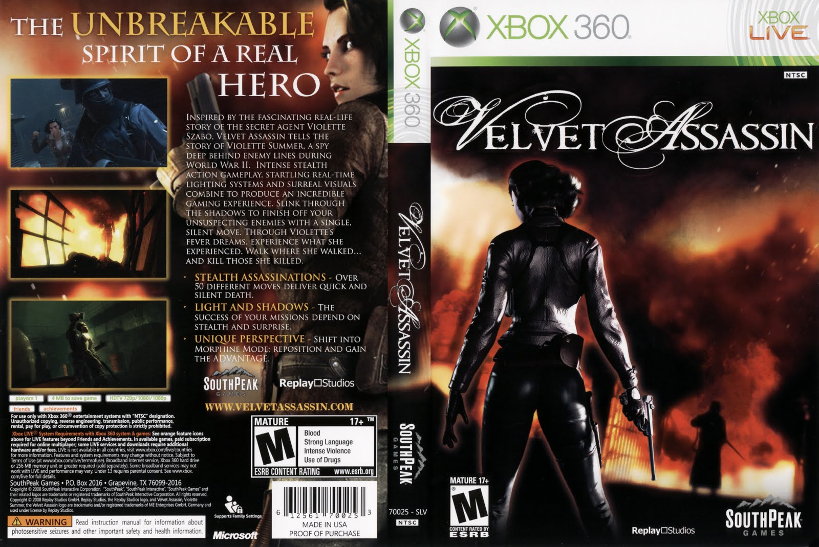 Velvet Assassin Trainer Velvet Assassin Trainer