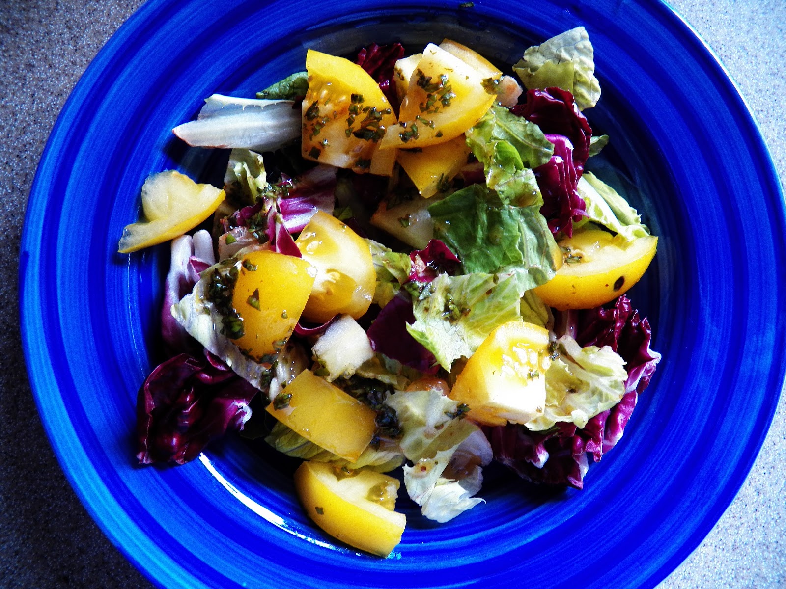 The Tasty Cheapskate Basil Balsamic Vinaigrette