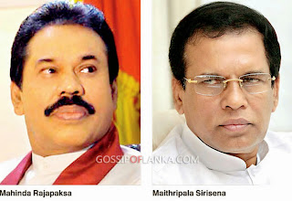 President Maithripala Sirisena and former President Mahinda Rajapaksa meeting on Wednesday at Speaker's house President Maithripala Sirisena and former President Mahinda Rajapaksa meeting on Wednesday at Speaker's house