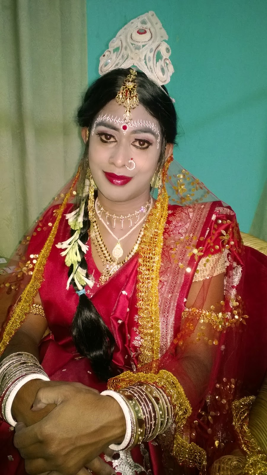 Indian Cross Dressers Cross Dresser Rani Begam Wedding