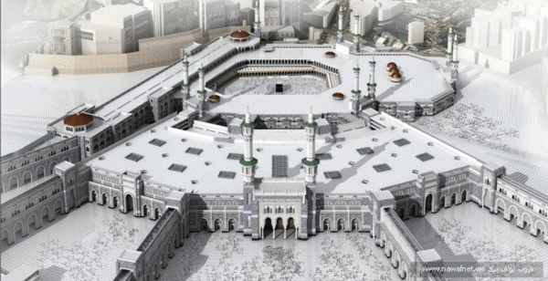 Rashed خادم الحرمين وضع حجر أساس أكبر توسعة للمسجد الحرام