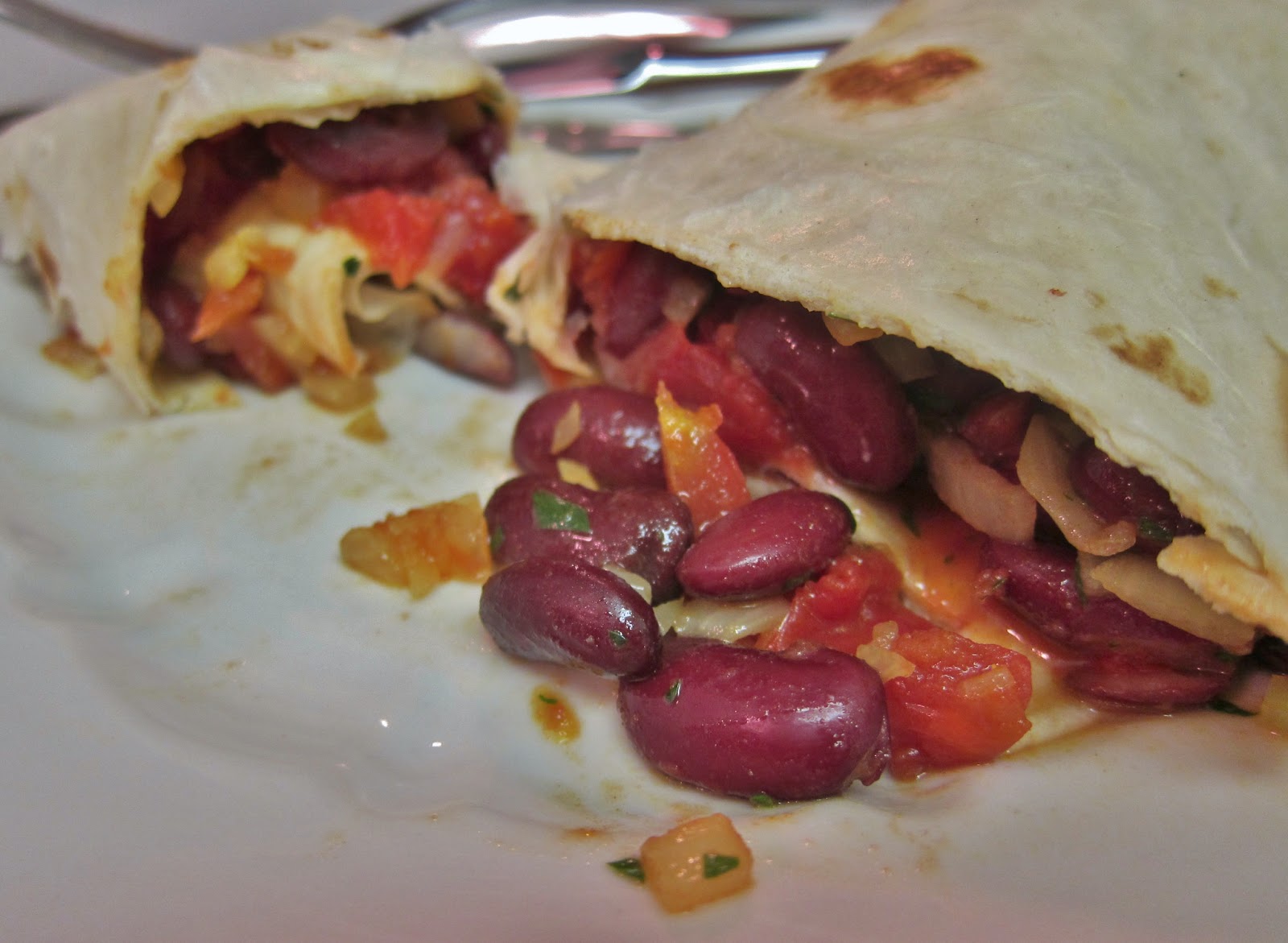 The Vegan Chronicle Curried Kidney Bean Burritos