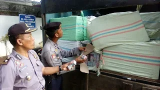 Razia Angkutan Barang, Polresta Pekalongan Gagalkan Pengiriman 1 Ton Lebih Petasan