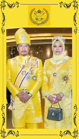 Sultan dan Sultanah Terengganu Darul Iman.