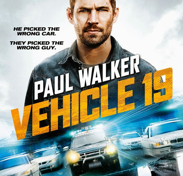 Paul Walker on set of Vehicle 19