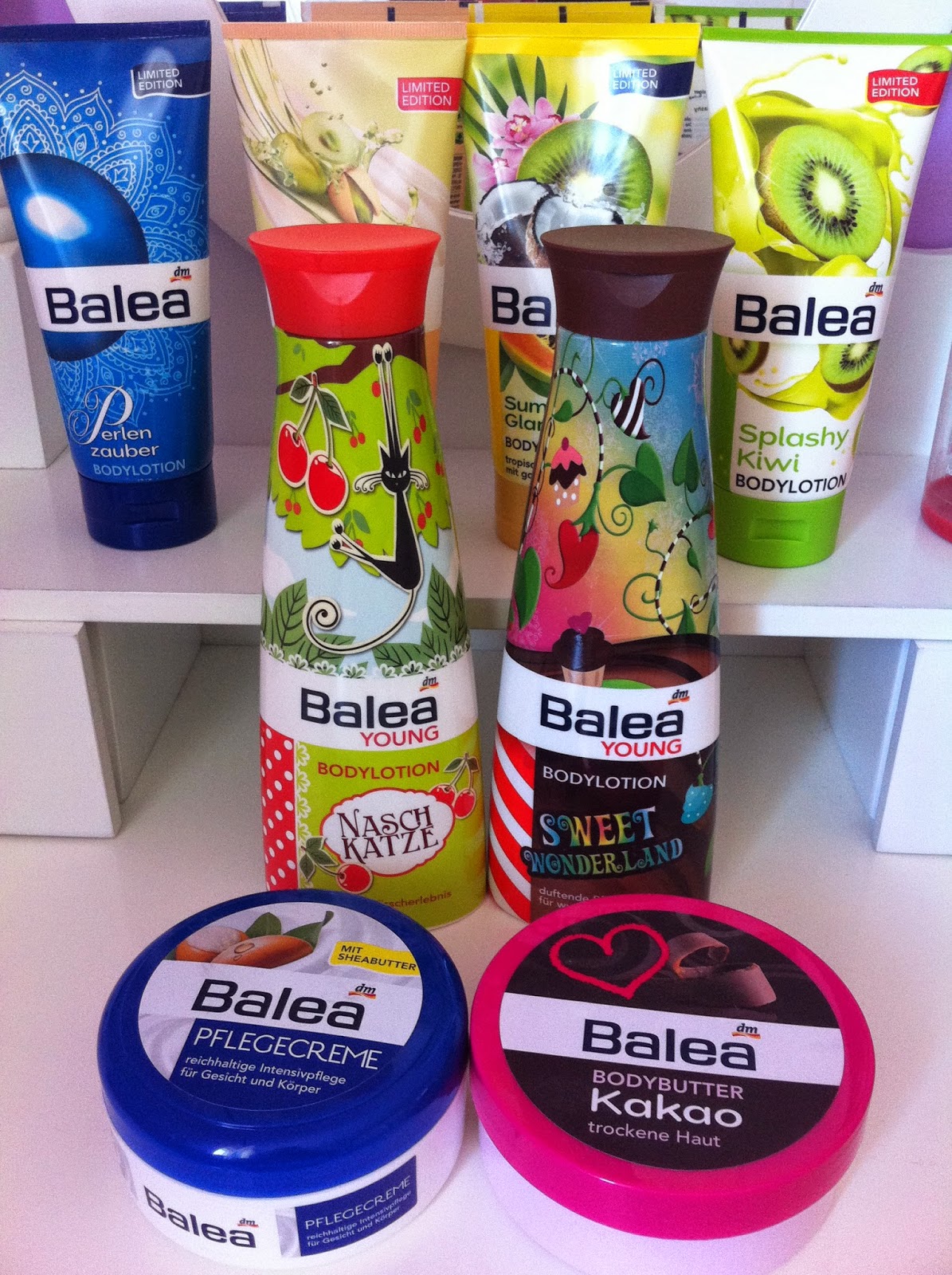 FairyAna Balea body lotions, butters and creams in my stash