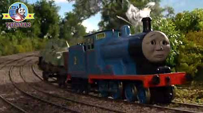 Sodor railway track Thomas and friends Edward tank engine steep hill train freight wagon consignment