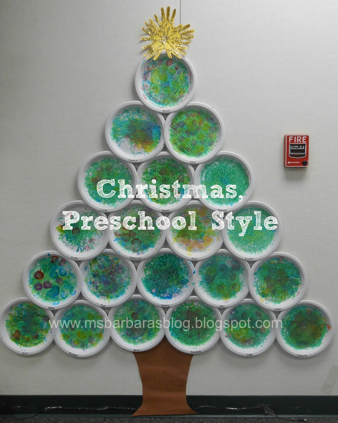 For the children: christmas, preschool style For the Children: Christmas, Preschool Style
