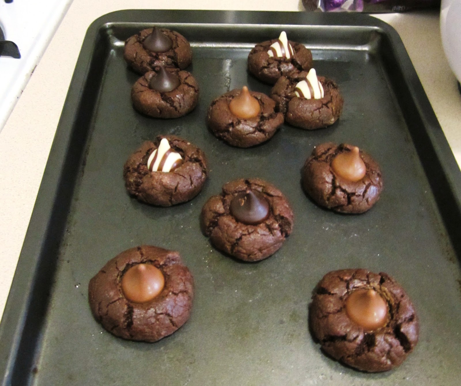 PinsterSisters Fudge Kiss Cookies