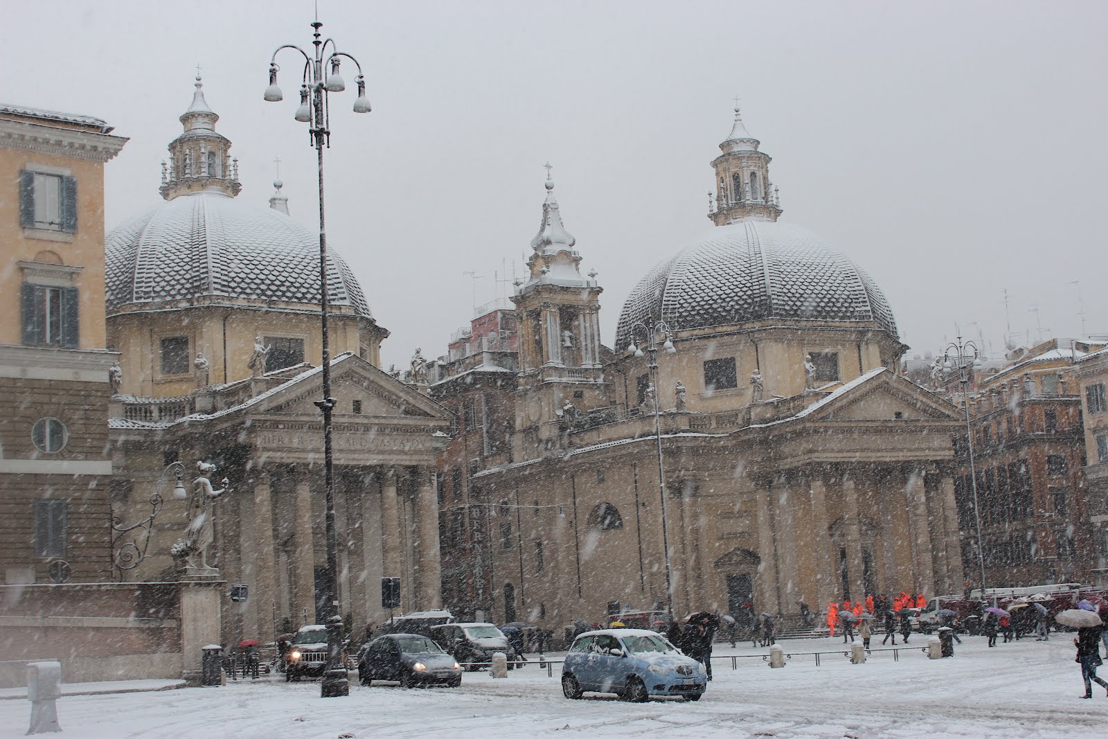 Rome Snow