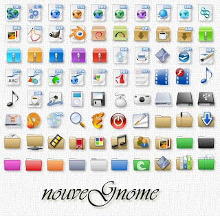 nouve gnome icons