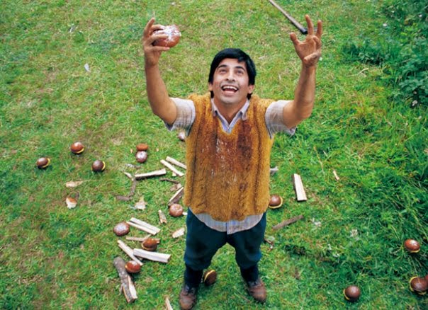 Quique, protagonista do curta El Tesoro de los Caracole. Divulgação Chile cortometraje, short film