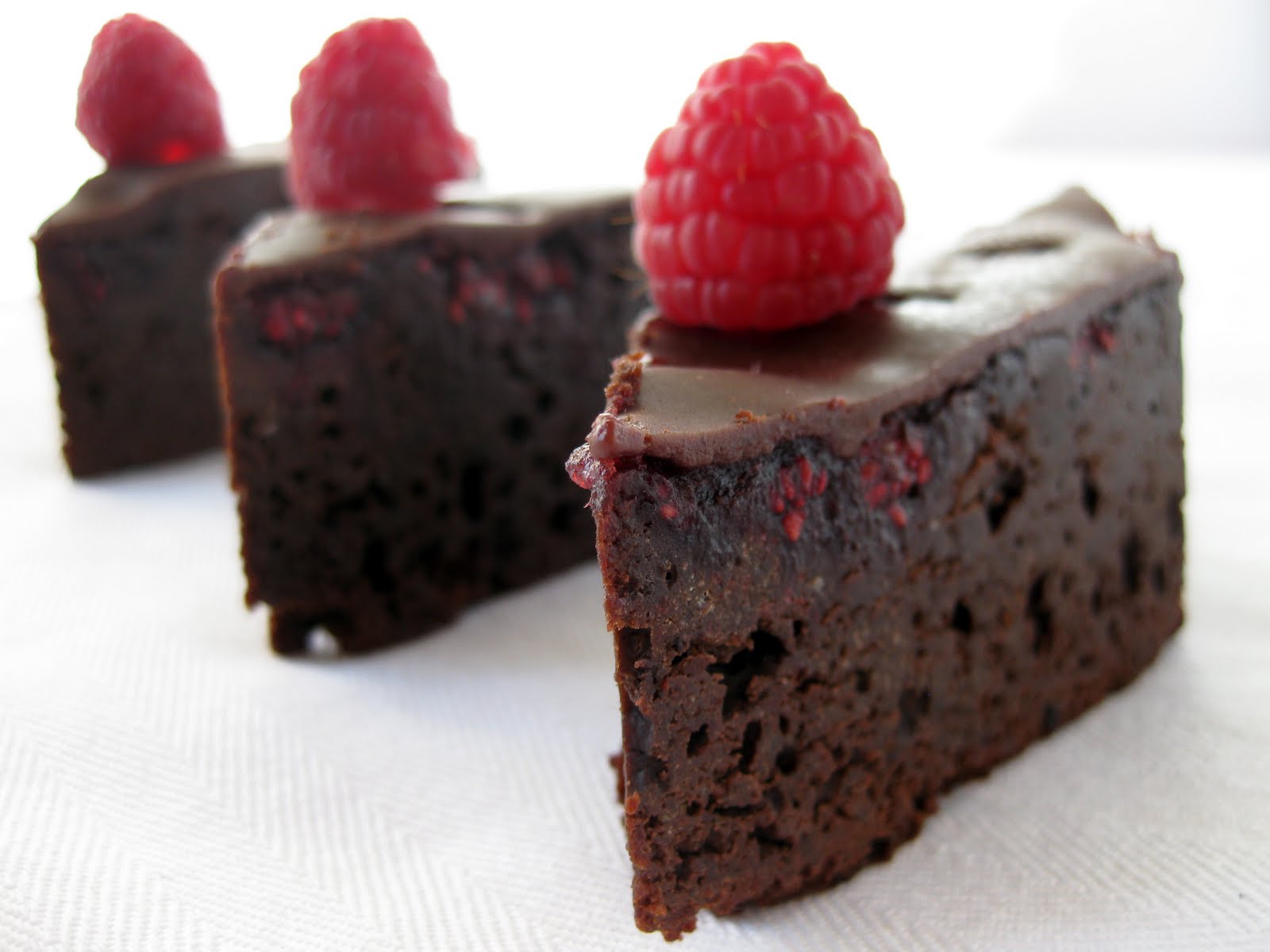 Raspberry Truffle Brownies Recipes — Dishmaps