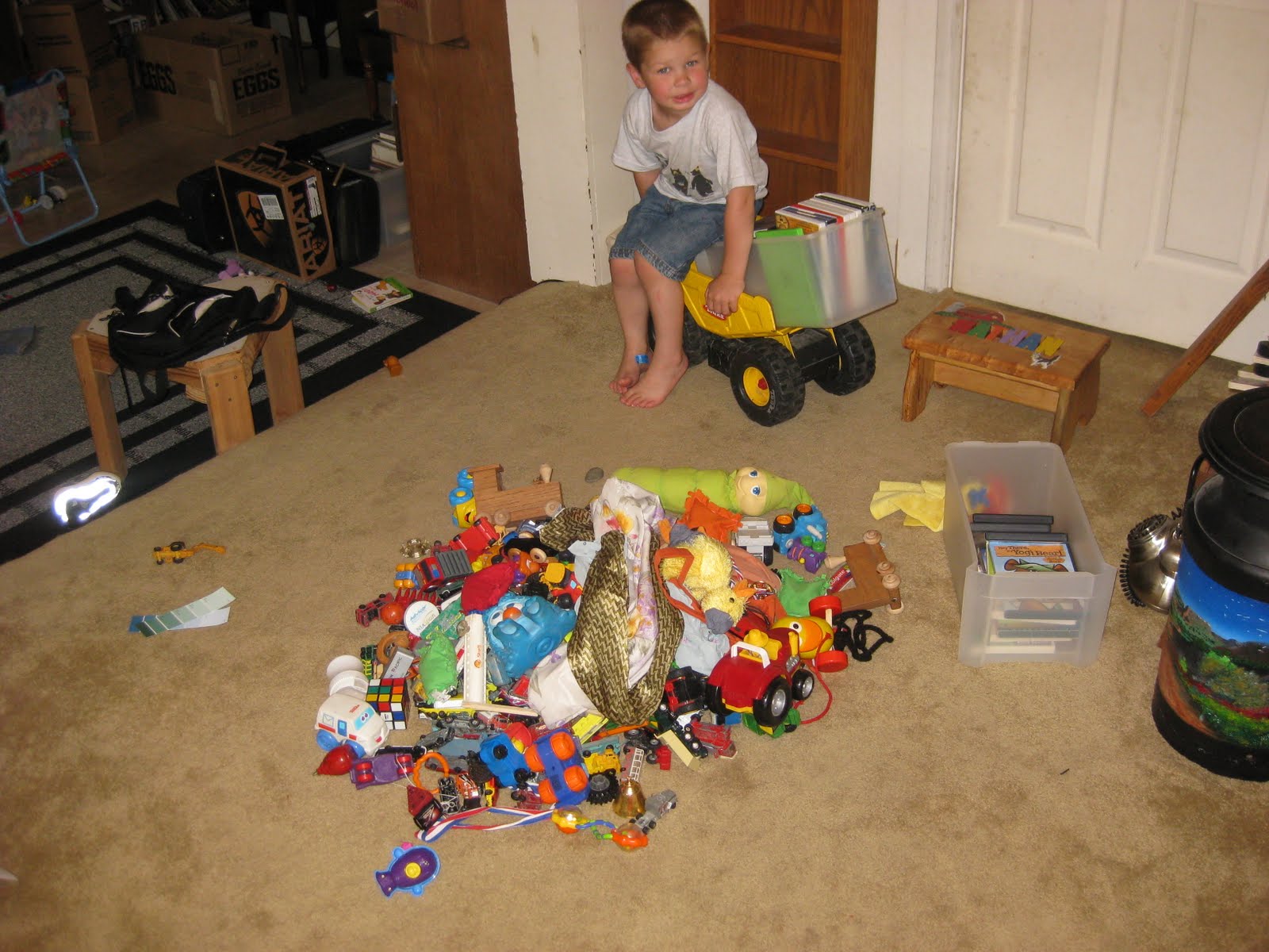 Chipped China Toy Pile