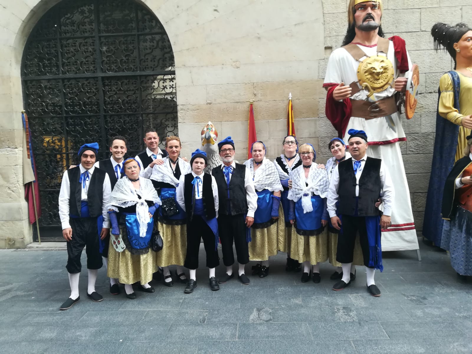 Els portadors de l'Àliga de Lleida