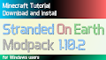 HOW TO INSTALL<br>Stranded On Earth Modpack [<b>1.10.2</b>]<br>▽