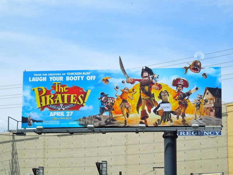 The Pirates movie billboard Pirates movie billboard