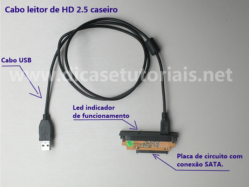 leitor hd notebook
