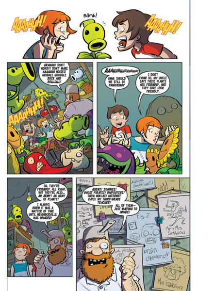 pvz comic books pvz comic books