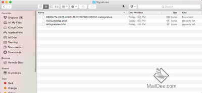 File .mailsignature