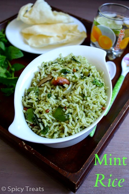 Easy to Make Mint Rice
