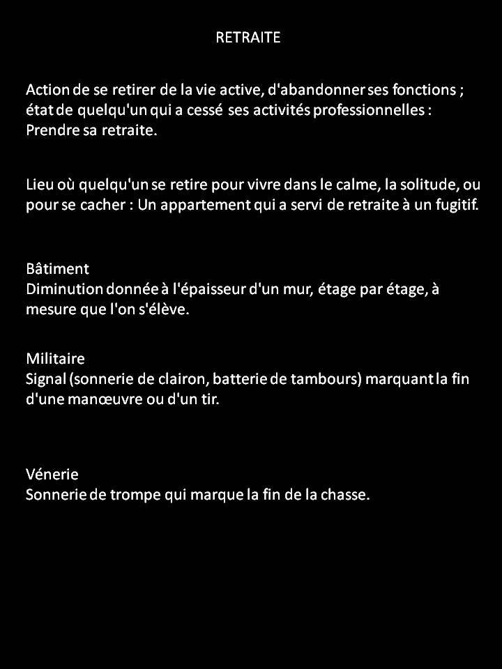 Retraite 1 : Saison 1 à 19 - Page 2 Diapositive1