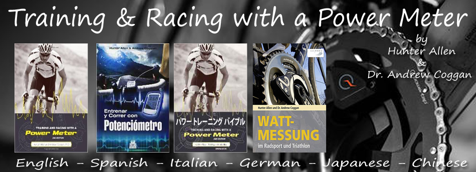 Training and Racing With a Power Meter Journal
