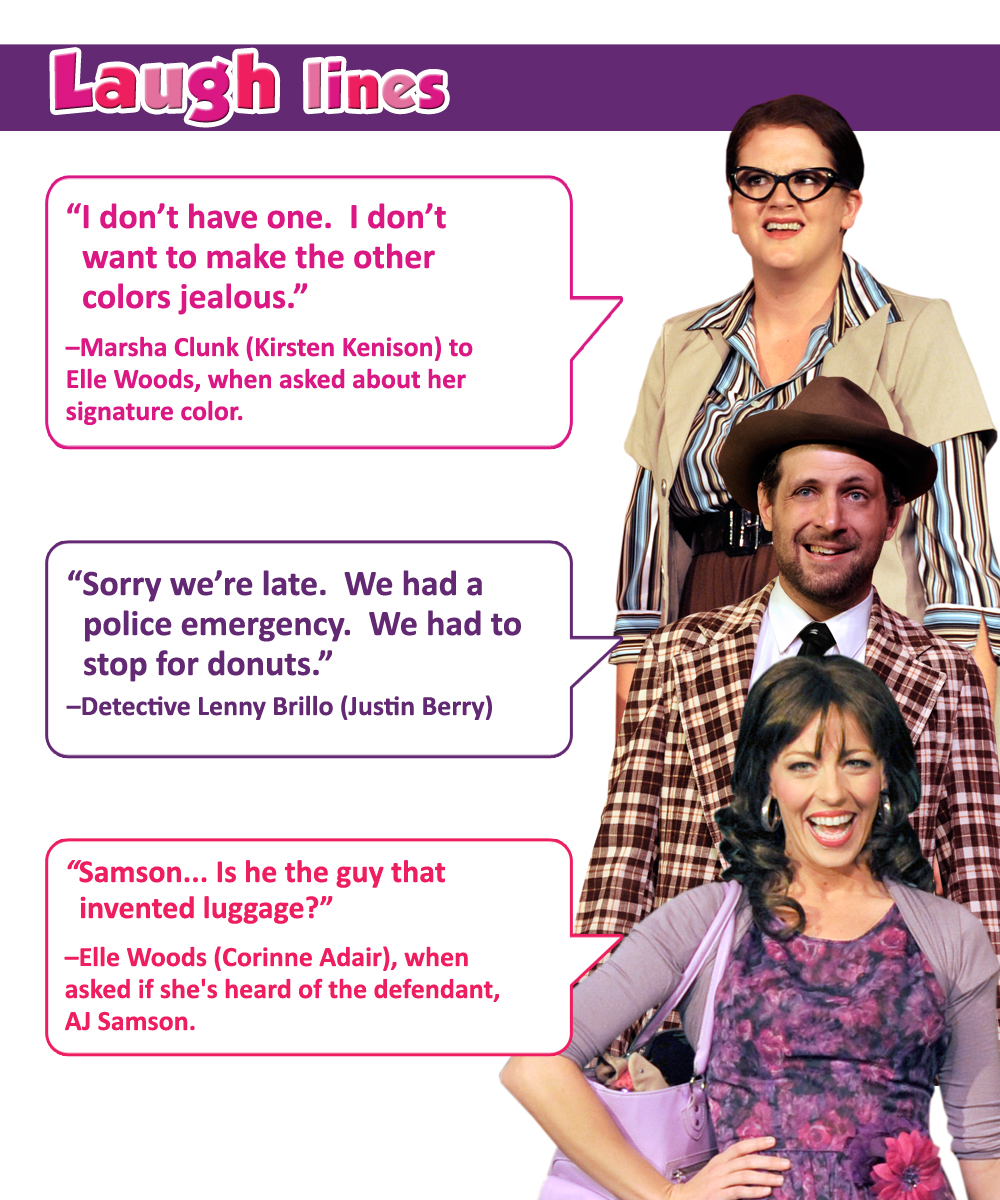 Desert Star Playhouse: Laugh Lines from "Legally Brunette!" Desert Star Playhouse: Laugh Lines from "Legally Brunette!"