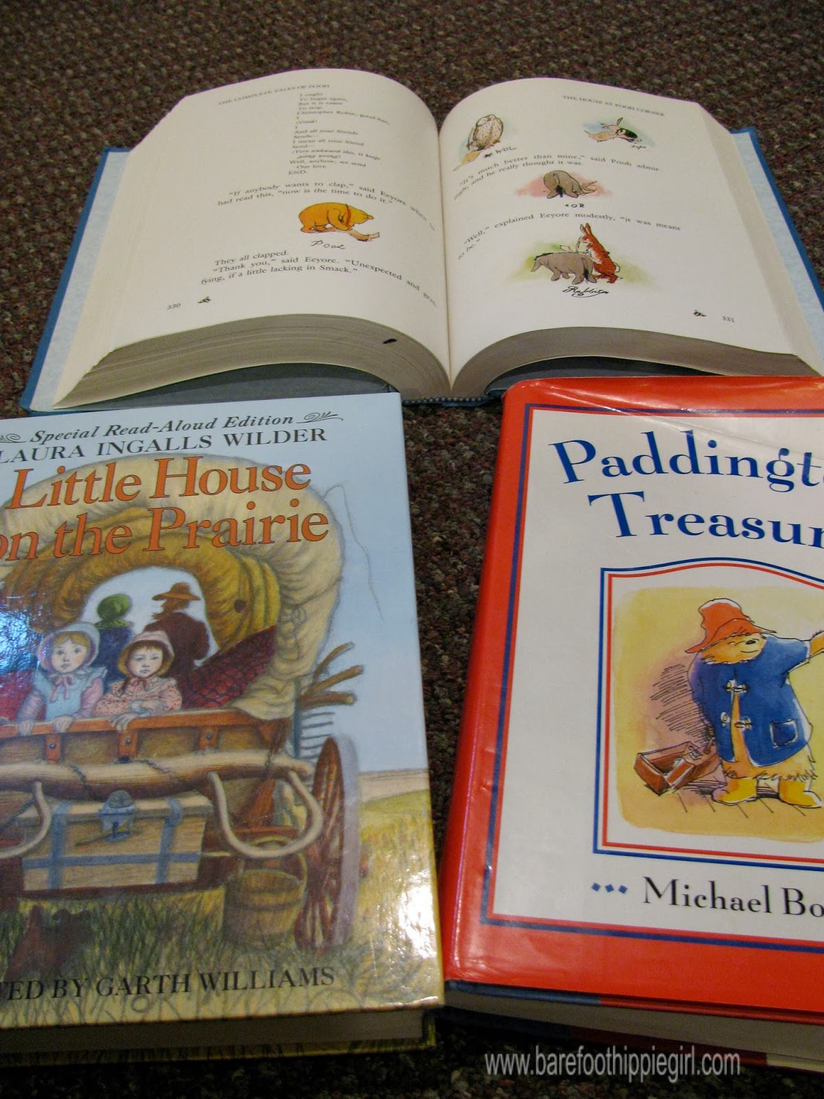 Barefoot Hippie Girl 6 Favorite Read Aloud Chapter Books