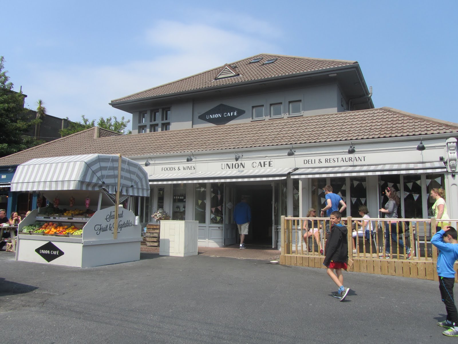 EXPAT WITH KIDS IN DUBLIN Union Cafe (Dublin 14) Perfect for the summer