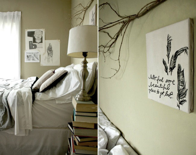 the painted canvas is a piece that my best friend elizabeth haley - Simple Ways To Decorate Your Bedroom the painted canvas is a piece that my best friend elizabeth haley - Simple Ways To Decorate Your Bedroom
