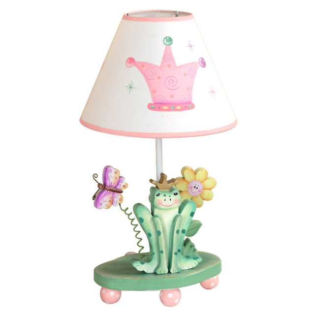 Crown Table Lamp-Princess Frog Collection for kids Photo