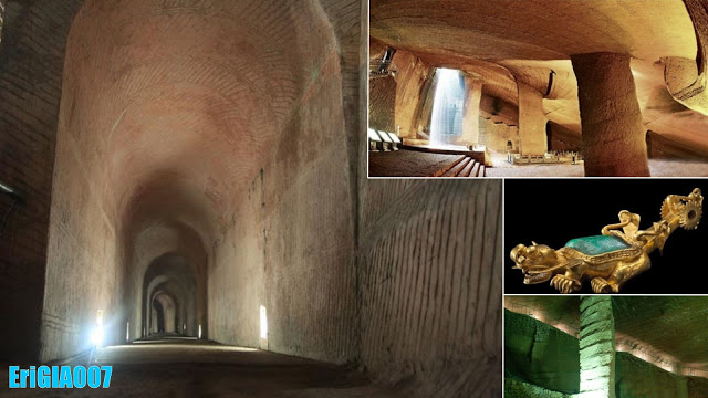 Mystérieuse cave chinois antique