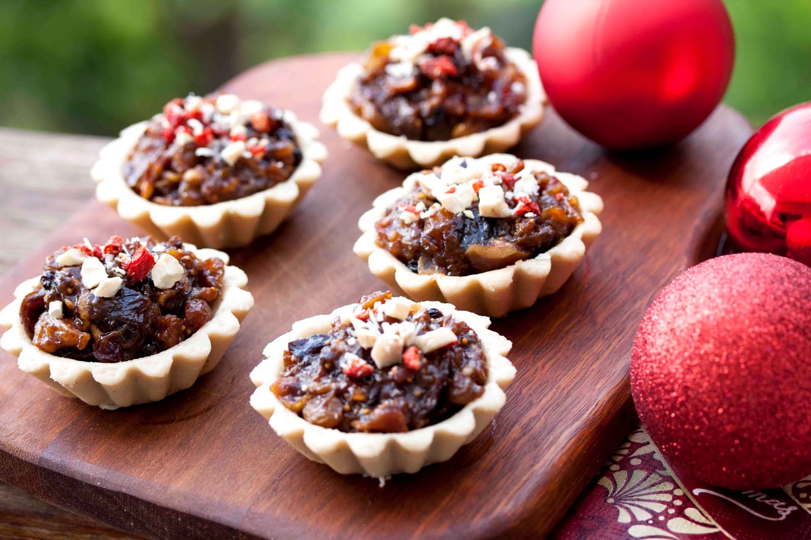 KARENLUVSLIFE Christmas Fruit Mince Tarts one nut free, both grain