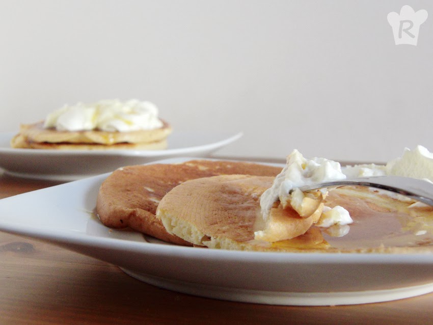 Tortitas con nata | Pancakes