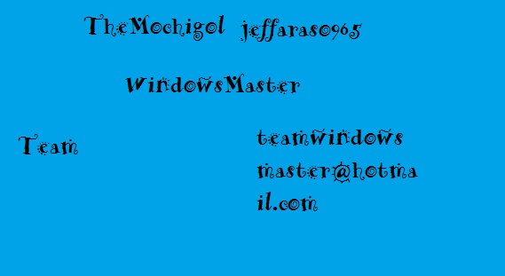 Team Windows Master