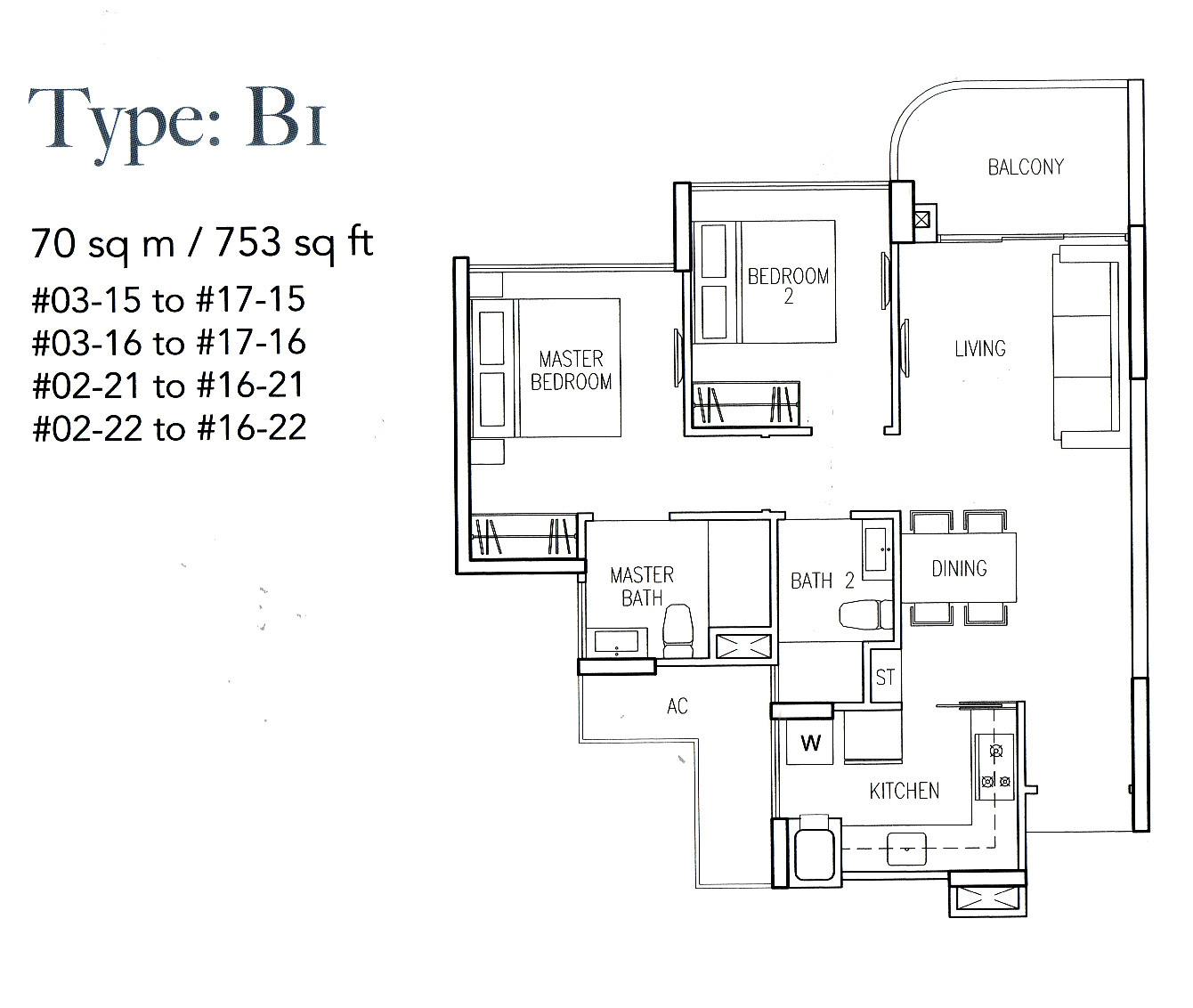 Riversound Residence D19 Floor Plans