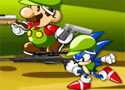 Mario and Sonic Zombie Killer