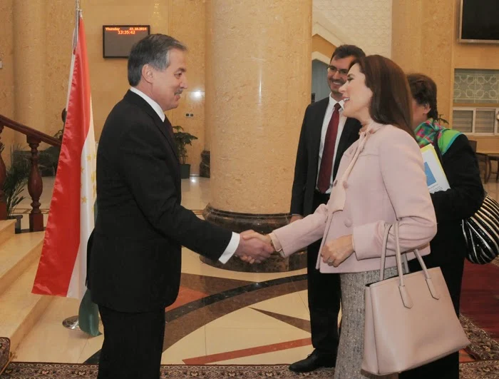 Princess Mary of Denmark visits Tajikistan