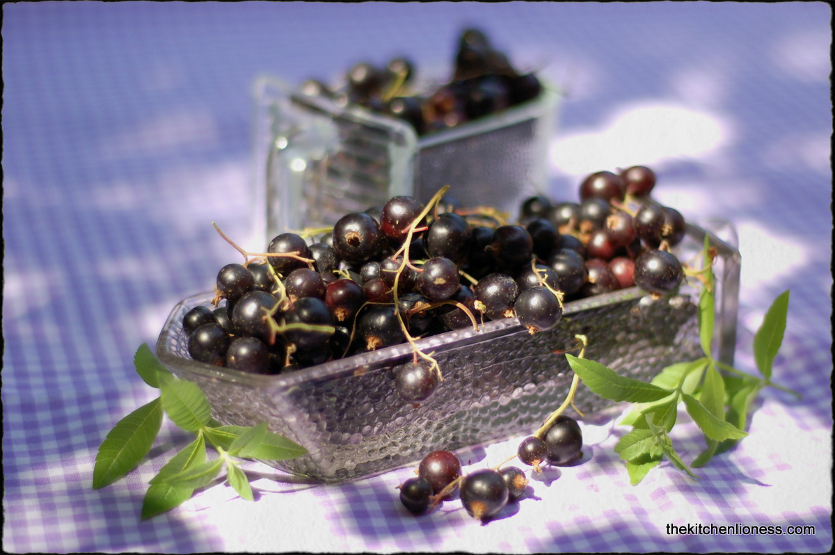 The Kitchen Lioness Black Currant Cookies with Lemon Verbena