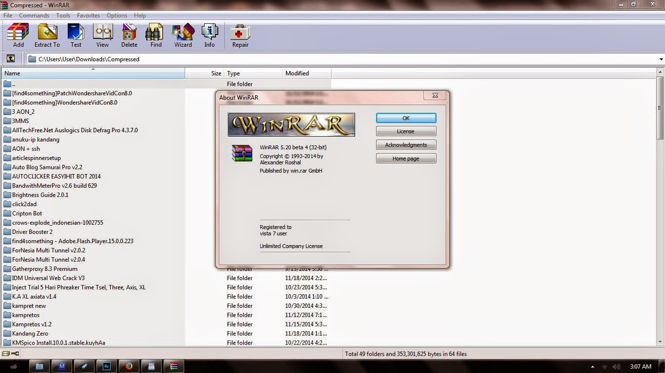 Screen shoot winrar 5 beta 4 winrar www.find4something.blogspot.com