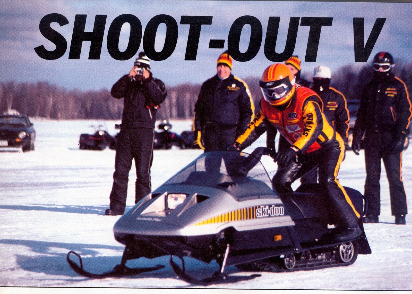 CLASSIC SNOWMOBILES OF THE PAST SKIDOO WINS BRAGGING RIGHTS
