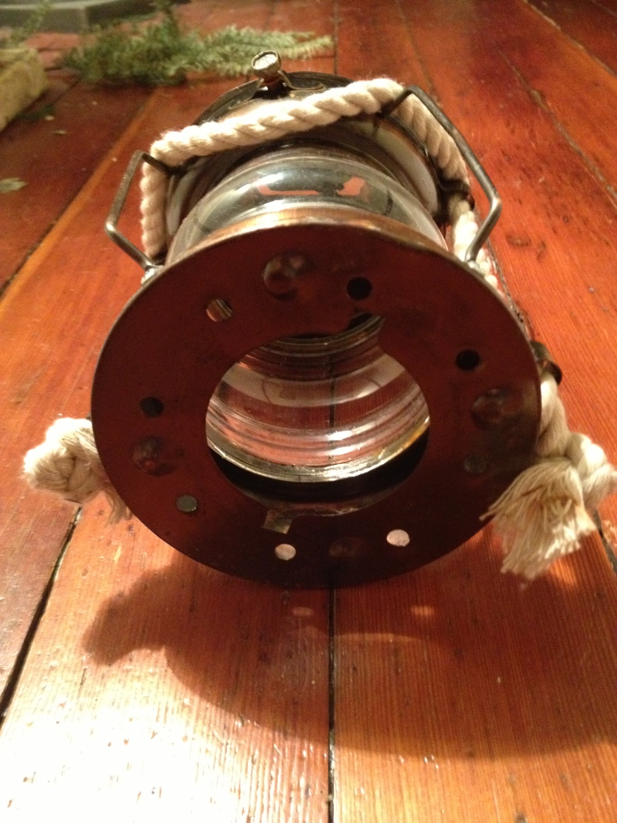 Cass & Merlune DIY Nautical Ship Lamp