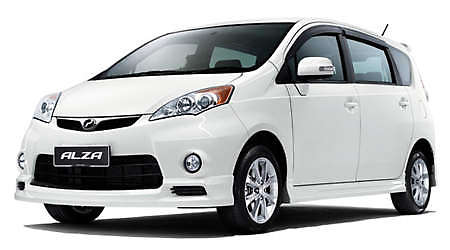 Rent Perodua Alza in Butterworth