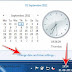 Display your Name with Time in Taskbar:-