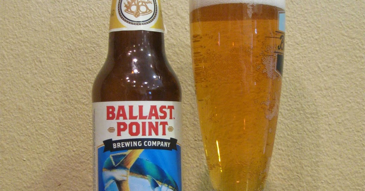Doing Beer Justice Ballast Point "Yellowtail" Pale Ale