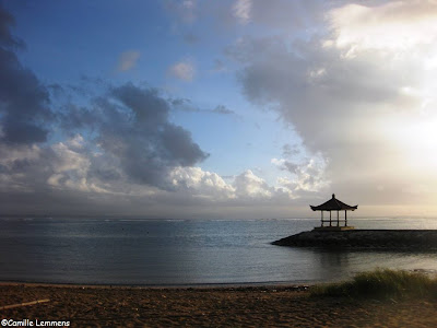 Sanur beach, Bali, Indonesia, early morning