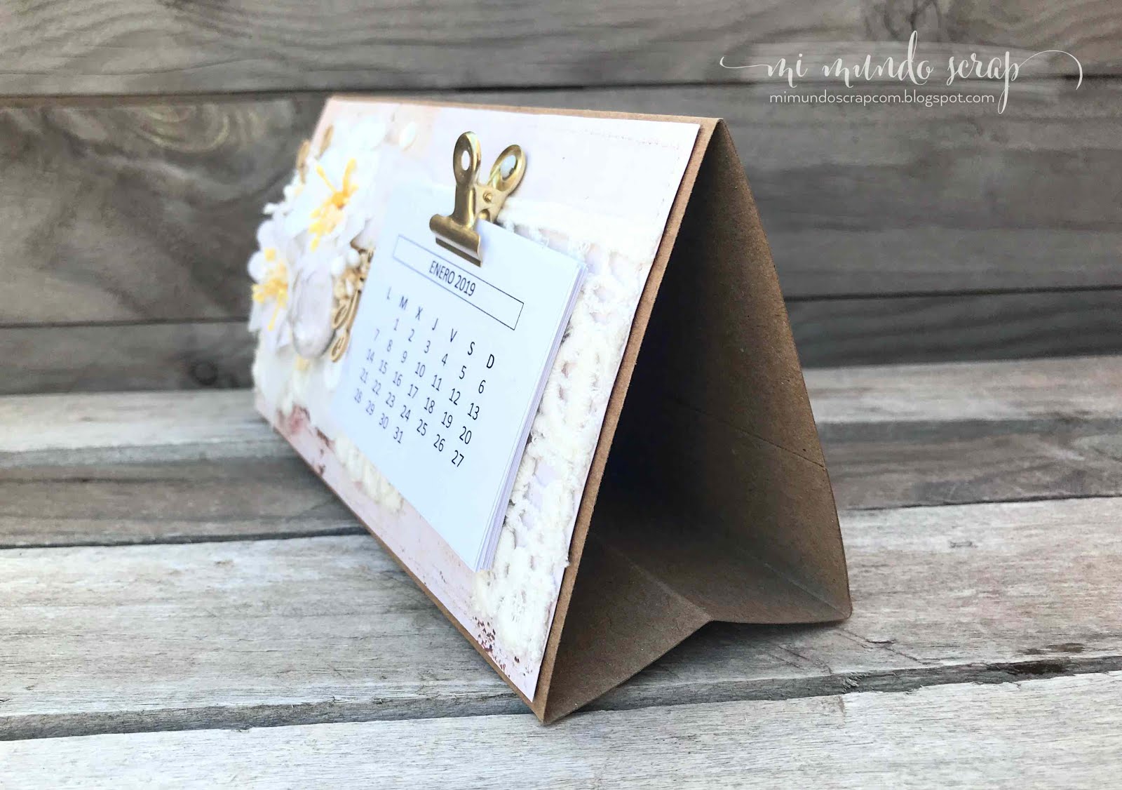 BLOG de KORA projects TUTORIAL calendarios de mesa/ Table calendars