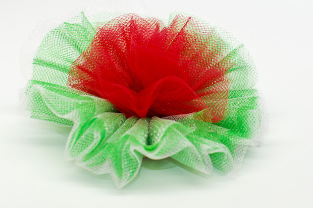 tulle carnation bow tutorial
