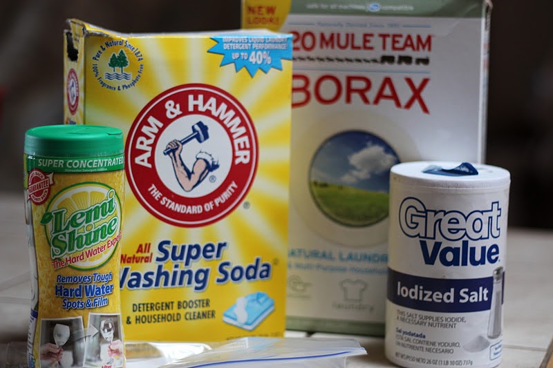 Glimmer And Grit DIY Dishwasher Detergent